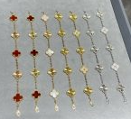 202525157 Vintage Alhambra Bracelet 5 Motifs