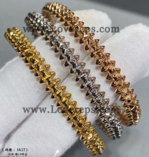 202527198 Clash Bracelet Small Model Yellow Gold