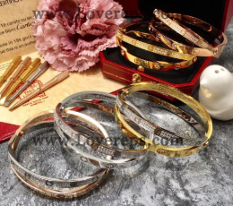 621427501 Double Love Diamond Paved Bracelet