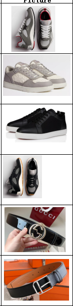 2026060902 Men Shoes and Belts