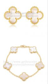 621428502 Sweet Alhambra Earrings and Vintage Alhambra Bracelet