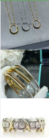 621428802 Lock Pendant and Bracelet and Schlumberger Cross Ring
