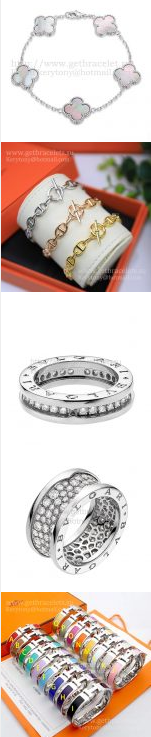 202525431 Vintage Alhambra Bracelet and H Bracelets and Band Rings