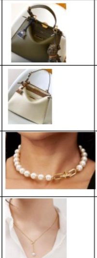 2026051601 Women Fashion Bags and Necklace