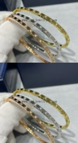 202527217 Ice Cube Bangle Half-set Diamonds