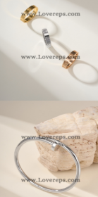 202527240 LOVE Ring Small Mondel and Nail Bracelet Classic Model