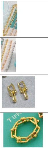 2026060401 Fashion Necklace and Bracelet and Earrings and Ring